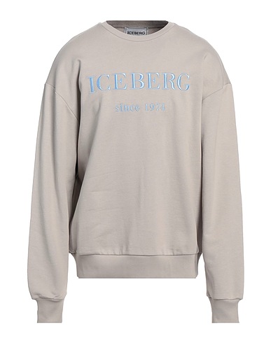 ICEBERG Sweatshirt Taupe 100% Cotton, Polyester
