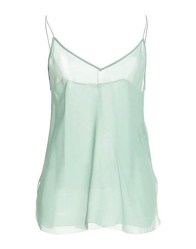 DOROTHEE SCHUMACHER Silk top Light green 100% Silk