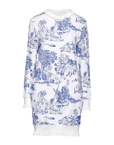 MOSCHINO Short dress COUTURE Blue 100% Cotton