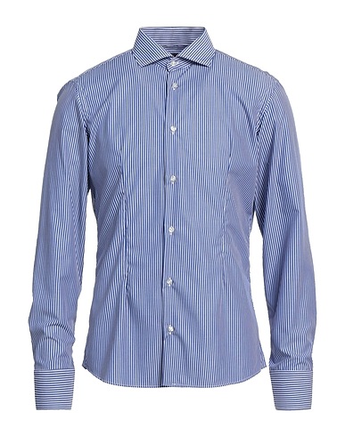 SIMON VENÄJÄN Camicia a righe Blu 100% Cotone