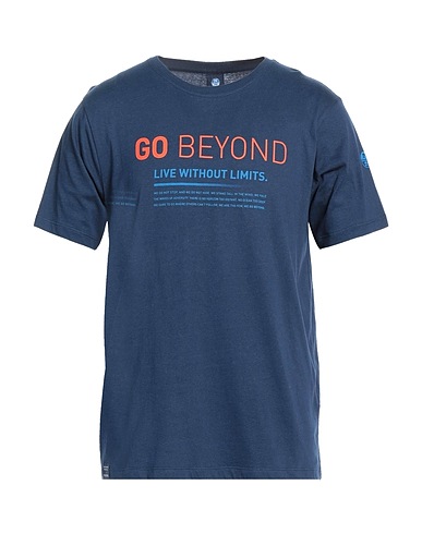 NORTH SAILS Basic T-Shirt Midnight blue 70% Organic cotton, 30% Recycled cotton