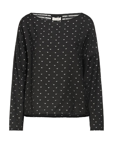 ALESSIA SANTI Top Black 53% Viscose, 31% Polyester, 16% Acetate
