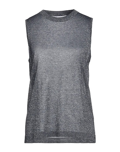 SUN 68 Jumper Slate blue 73% Viscose, 19% Polyamide, 8% Metal