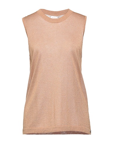 SUN 68 Jumper Camel 73% Viscose, 19% Polyamide, 8% Metal