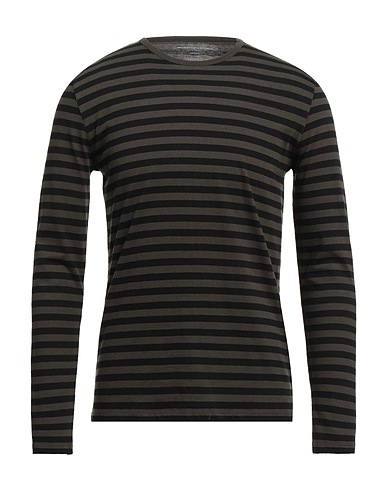 MAJESTIC FILATURES Футболка Зелёный милитари 70% Хлопок, 15% Кашемир, 15% Шелк