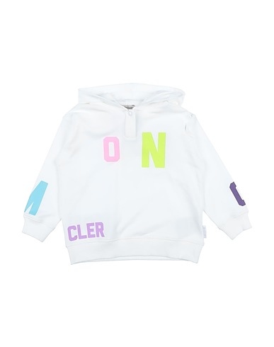 MONCLER Hooded sweatshirt White 95% Cotton, 5% Elastane