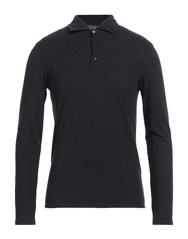 MAJESTIC FILATURES Polo Noir 85% Coton, 15% Cachemire
