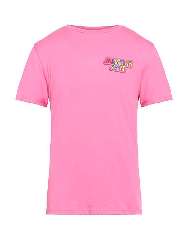 MOSCHINO T-Shirt SWIM Fuchsia 100% Baumwolle