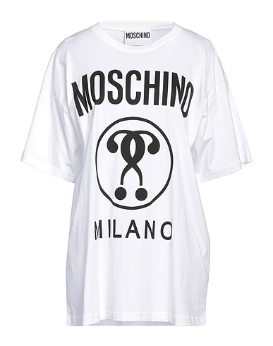 MOSCHINO T-shirt COUTURE White 100% Cotton