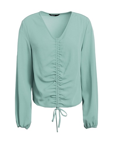 ONLY Top Sage green 97% Polyester, 3% Elastane