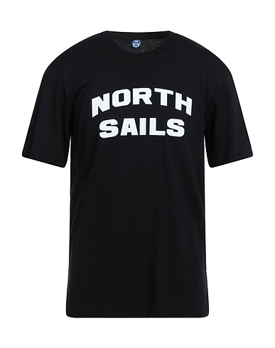 NORTH SAILS T-Shirt Schwarz 100% Baumwolle