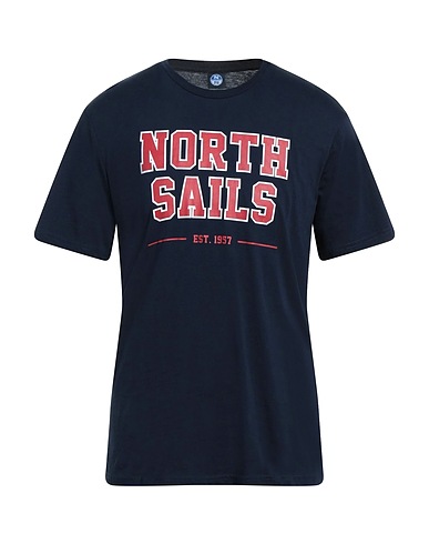 NORTH SAILS T-shirt Blu notte 100% Cotone
