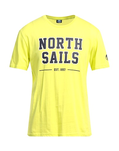 NORTH SAILS T-shirt Giallo 100% Cotone