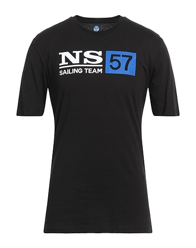 NORTH SAILS T-shirt Black 100% Cotton