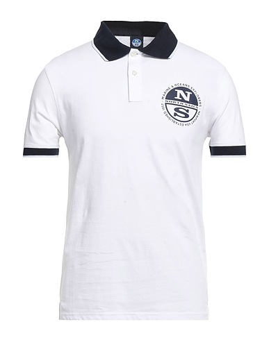 NORTH SAILS Polo Blanc 94% Coton, 6% Élasthanne