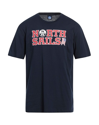 NORTH SAILS T-shirt Navy blue 100% Cotton