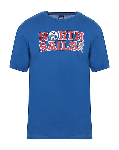 NORTH SAILS T-shirt Bright blue 100% Cotton