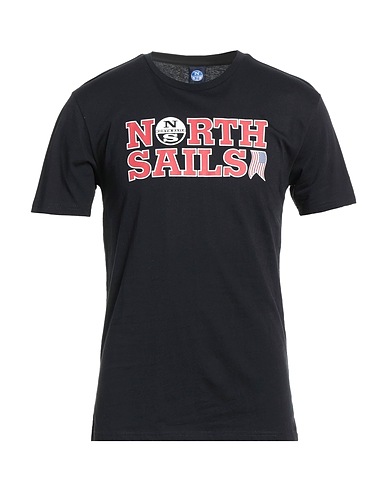 NORTH SAILS T-Shirt Schwarz 100% Baumwolle