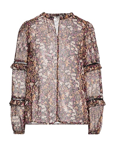 GARCIA Top Black 96% Polyester, 4% Recycled polyamide