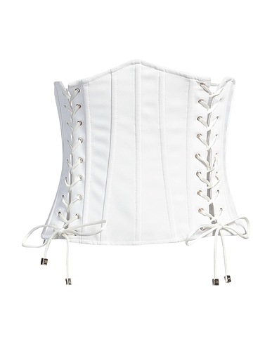 ELISABETTA FRANCHI Top Bianco 96% Poliestere, 4% Elastan