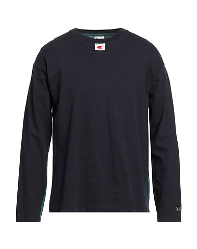 CHAMPION T-shirt Midnight blue 100% Cotton