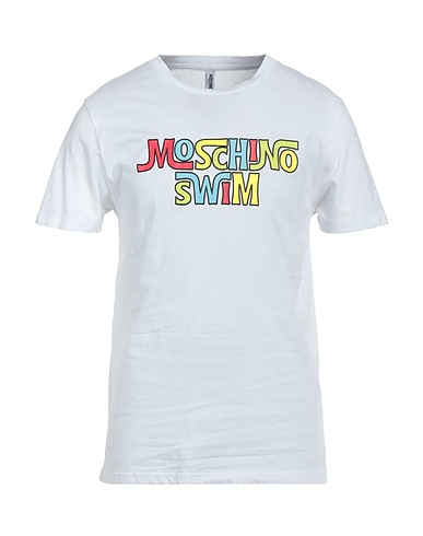 MOSCHINO T-shirt SWIM White 100% Cotton