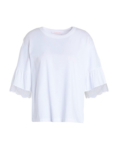 SEE BY CHLOÉ T-shirt Bianco 100% Cotone