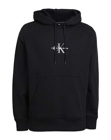 CALVIN KLEIN JEANS Hoodie Schwarz 59% Baumwolle, 41% Polyester