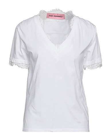 PINK MEMORIES T-shirt White 100% Cotton