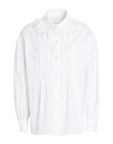 SEE BY CHLOÉ Lace shirts & blouses White 100% Cotton
