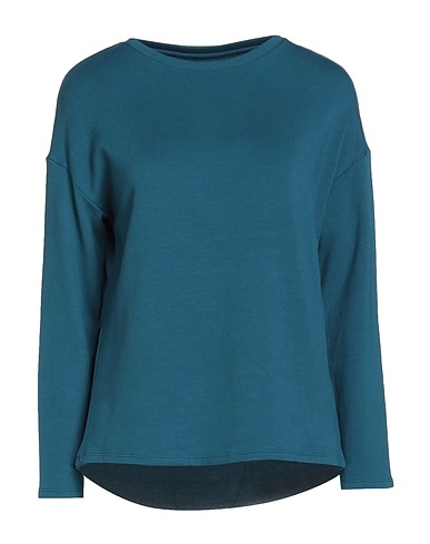 MAJESTIC FILATURES Sweatshirt Deep teal 96% Viscose, 4% Elastane