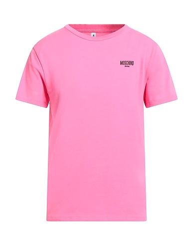 MOSCHINO T-shirt SWIM Pink 94% Cotton, 6% Elastane