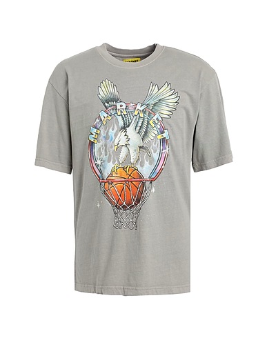 MARKET Basic T-shirt MARKET DUNKING EAGLE T-SHIRT
 Taupe 100% Cotton