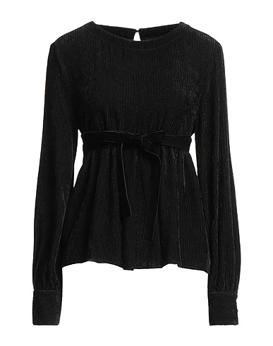 MANILA GRACE Top Black 100% Viscose
