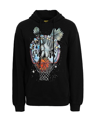 MARKET Felpa MARKET DUNKING EAGLE HOODIE
 Nero 100% Cotone