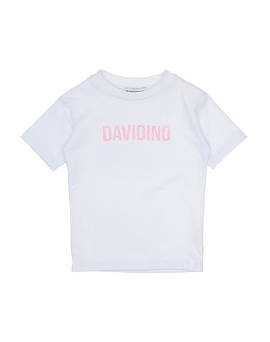 DAVIDINO T-shirt White 100% Cotton