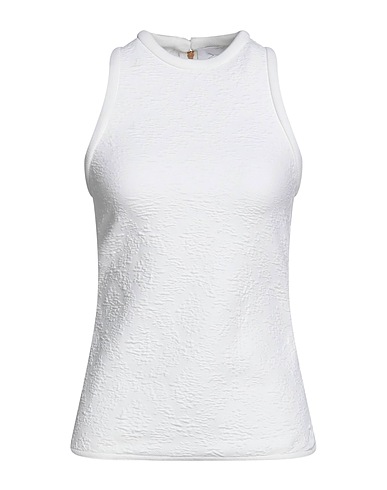 AZ FACTORY Top Bianco 86% Nylon, 14% Elastan