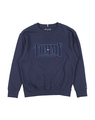 TOMMY HILFIGER Sweatshirt Midnight blue 88% Cotton, 12% Polyester, Elastane