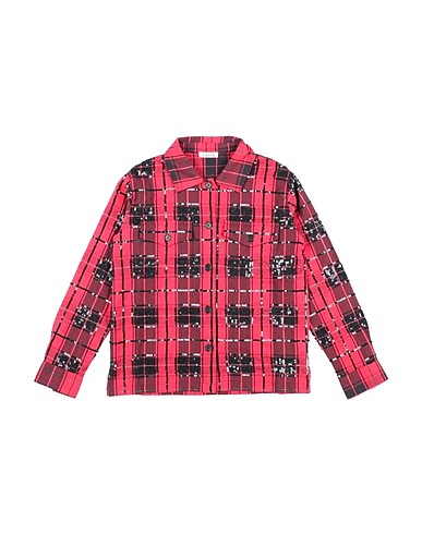 P.A.R.O.S.H. Patterned shirts & blouses Red 100% Cotton, PVC - Polyvinyl chloride