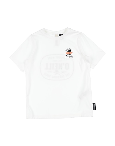 O'NEILL T-shirt White 87% Polyester, 13% Elastane