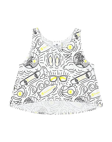 CHAMPION Canotta Bianco 100% Cotone