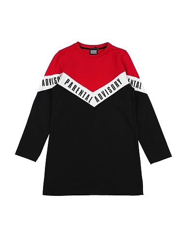PARENTAL ADVISORY EXPLICIT CONTENT Sweatshirt Red 90% Cotton, 10% Elastane