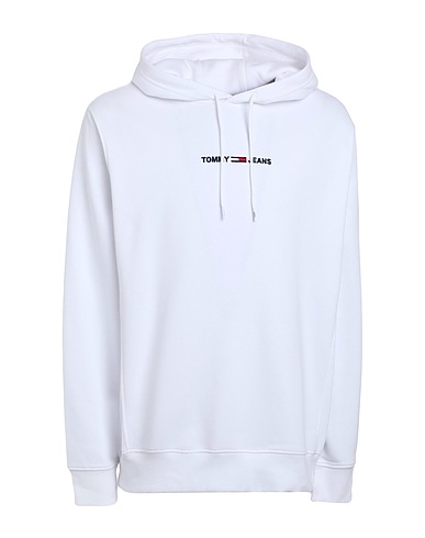 TOMMY JEANS Felpa Bianco 60% Cotone, 40% Poliestere