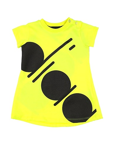 DIADORA Vestido para bebé  Yellow 50% Cotton, 50% Polyester