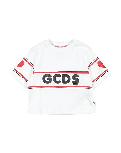 GCDS MINI T-shirt White 100% Cotton