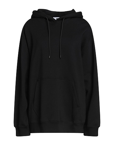 MSGM Hooded sweatshirt Black 100% Cotton
