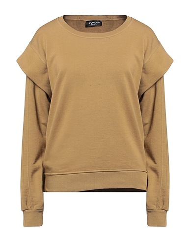 DONDUP Sweatshirt Camel 100% Cotton, Elastane