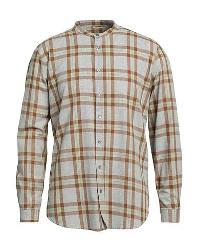 IMPERIAL Kariertes Hemd Grau 50% Baumwolle, 50% Polyester