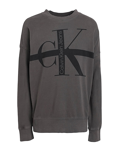 CALVIN KLEIN JEANS Sweatshirt Grey 100% Cotton