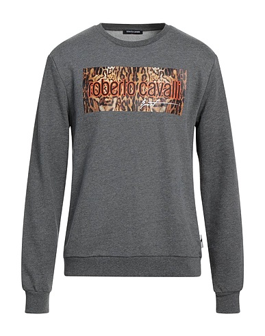 ROBERTO CAVALLI SPORT Sweatshirt Grey 90% Cotton, 10% Polyester